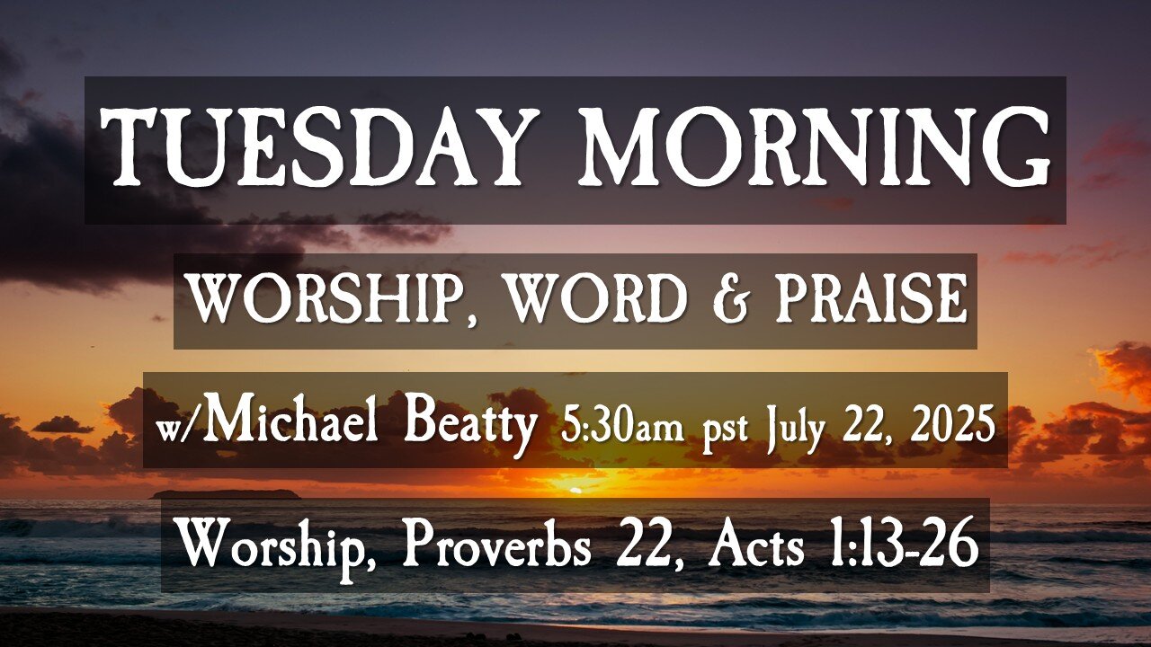 🌤️TUESDAY MORNING✝️