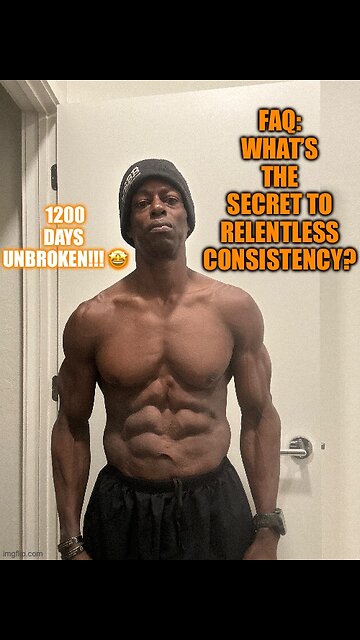 FAQ: What’s the Secret to Relentless Consistency? (Day 1200)