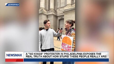 NO KINGS protester didn't know why she was protesting - Oct. 25, 2025