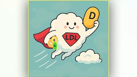 The helpful LDL, the one that delivers vitamins D, A,E, K & cholesterol for hormone and cell repair: