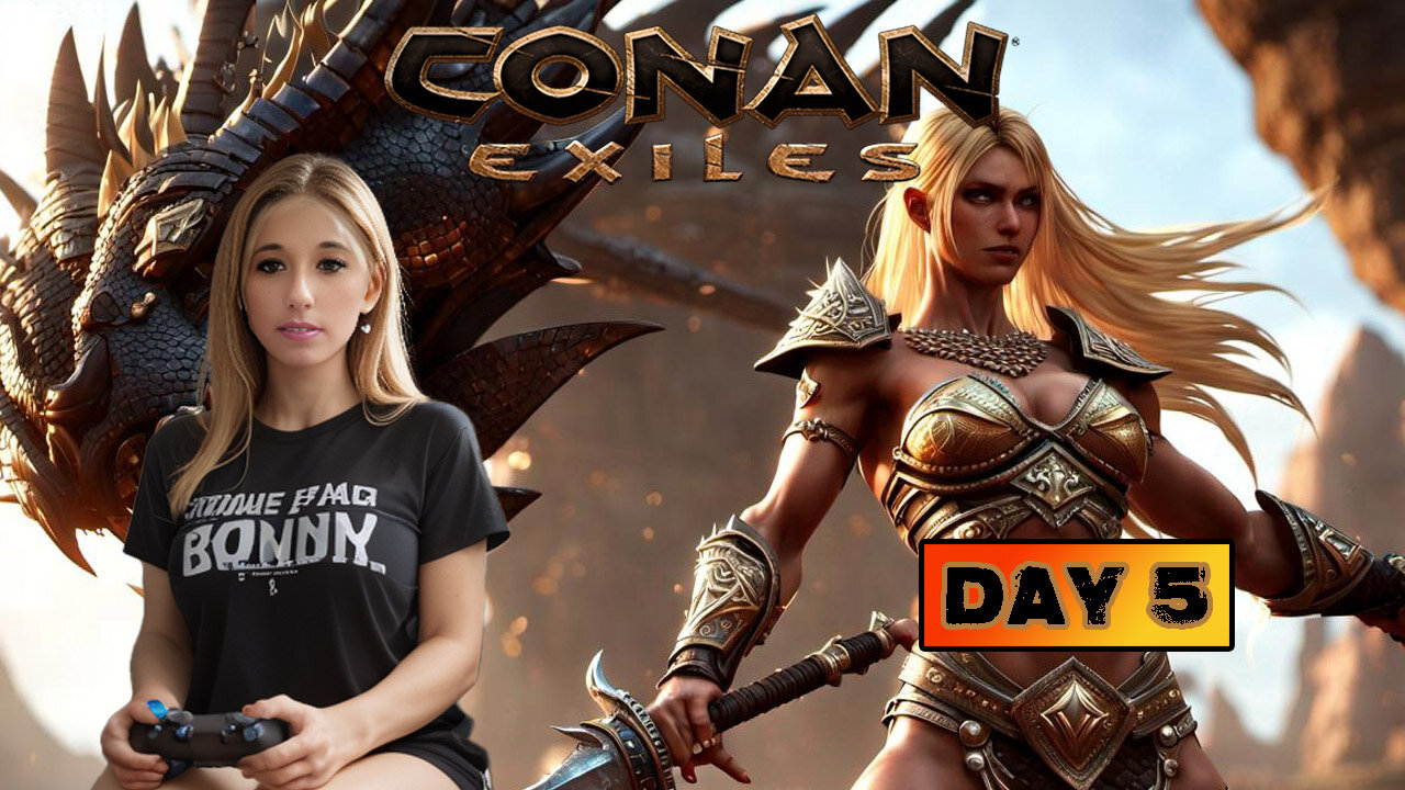 CONAN EXILES - DAY 5 - DROPS ENABLED! MARCH 2025 PATCH UPDATE! JOURNEY INTO THE UNKNOWN!