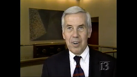 August 8, 1997 - Indiana Senator Richard Lugar Takes On Fellow Republican Jesse Helms