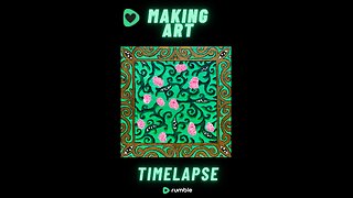 'Spring Seal #4' Original Art Painting Timelapse 5-1-25 Short