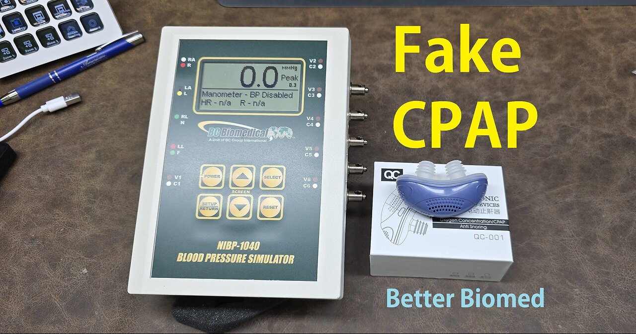 Scam Medical Equipment. FAKE CPAP / Oxygen Concentrator