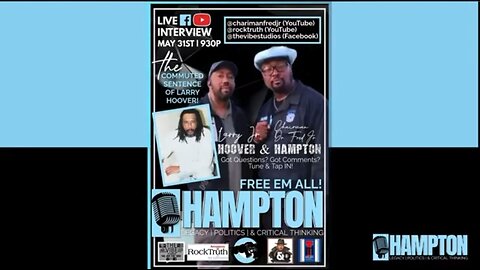 P.S.A Chairman Fred Hampton Jr. Special FREE LARRY HOOVER, Free Em ALL Radio Pt I #freelarryhoover