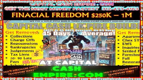 CREDIT REPAIR TO FINANCIAL FREEDOM, CREDIT LINES & LOANS #realestate #business #money #entrepreneur