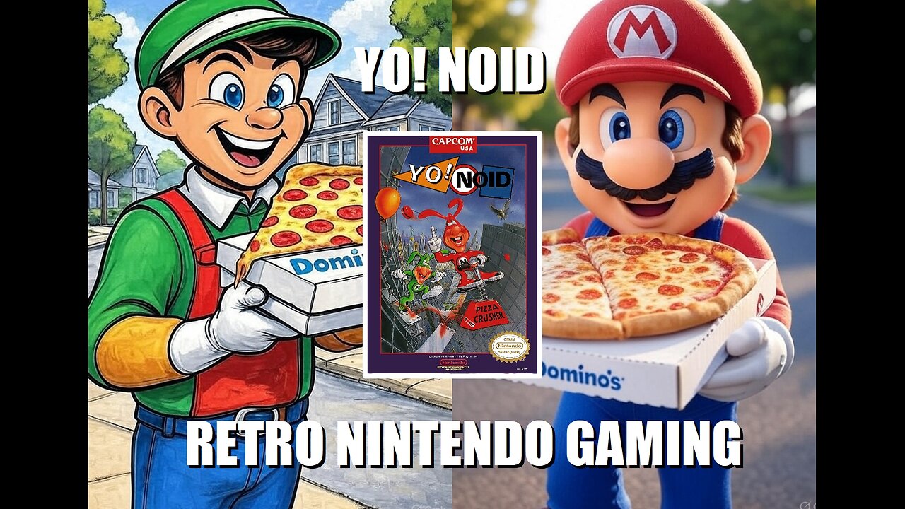 Yo! Noid: Order a Pizza while BrightGaming plays a Marketing-Based Nintendo Game with a Dark History