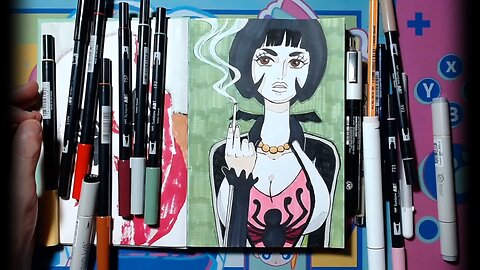 [ONE PIECE] How to Draw Shakuyaku from Sketch to Full Color!