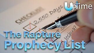 The Rapture Prophecy List