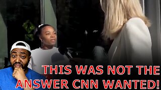 CNN Reporter SHUT DOWN After Chicago Women GIVES HER WRONG Answers To Anti Trump Questions!