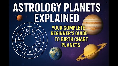 Astrology Planets Explained: Your Complete Beginner's Guide to Birth Chart Planets