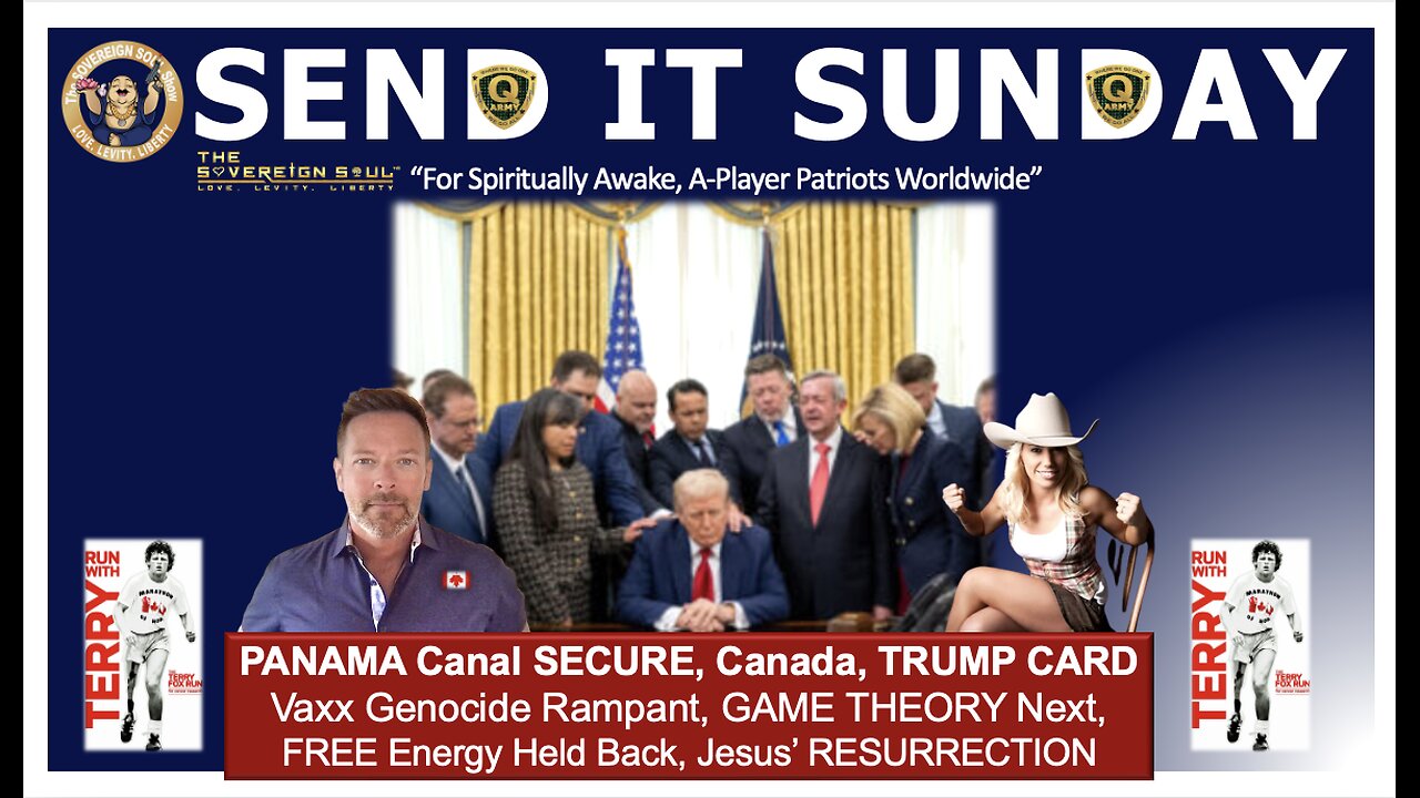 ⚡️SEND IT SUNDAY⚡️Game Theory on [DS], Vaxx Genocide 5G Bio & Cancer Weapons - TRUMP CARD Ahead!