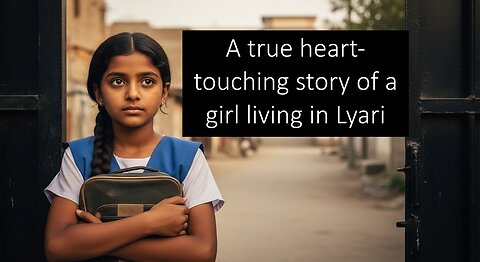 A true heart-touching story of a girl living in Lyari, Karachi
