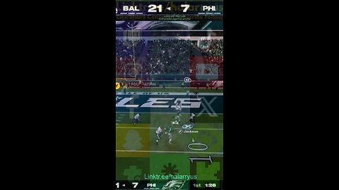 qb run BAL 28 vs PHI 7 #AllMadden #Madden25 #NFLmadden #madden