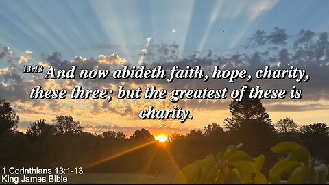 Sunday Morning, October 19th - What About Your Love?