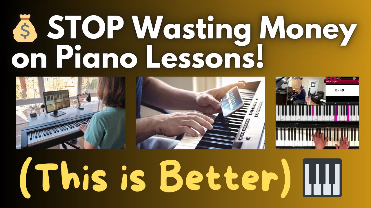 🎹 STOP Wasting Money on Piano Lessons! Do THIS Instead!