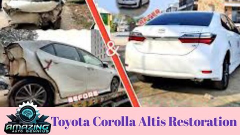 Toyota Corolla Rear Accident repair