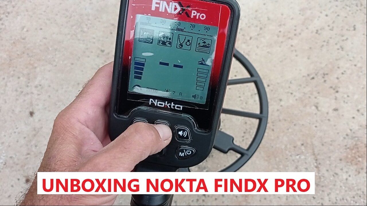 UNBOXING DETECTOR DE METALES NOKTA FINDX PRO