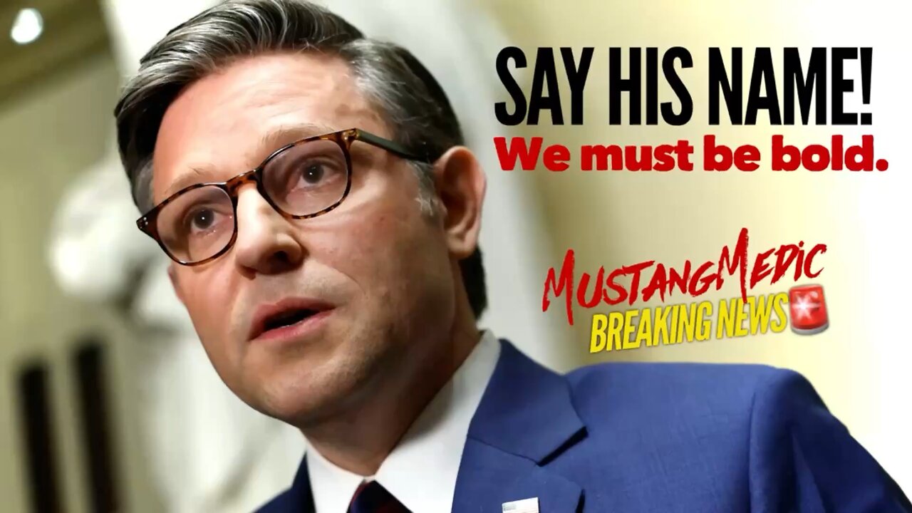 BREAKING NEWS🚨 Rep. Mike Johnson, The Speaker of the House, says a prayer, but…