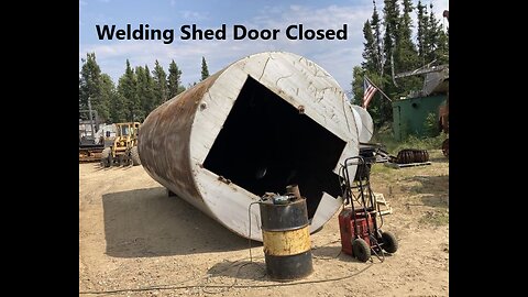 Making a Steel Shed into Water Storage for Fighting Forest Fires July 06 2025