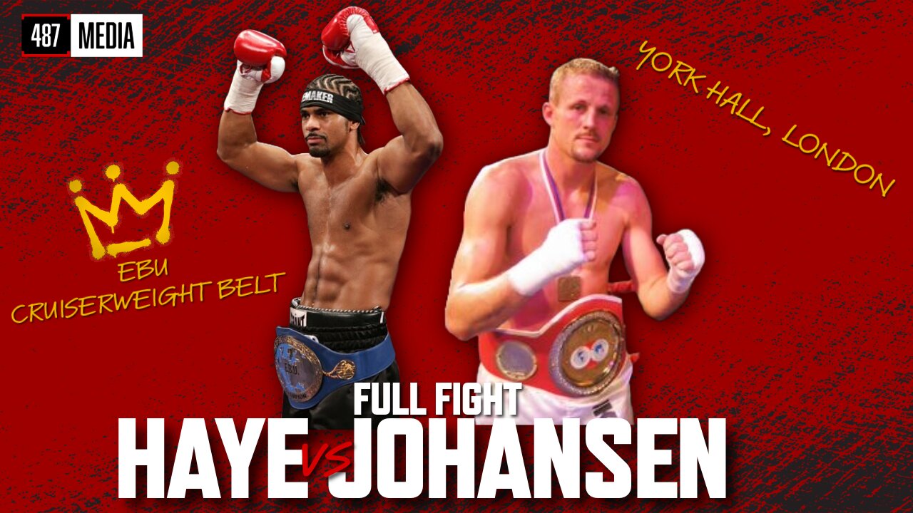 David Haye vs Lasse Johansen | FULL FIGHT | EBU Title | York Hall | 24/3/2006