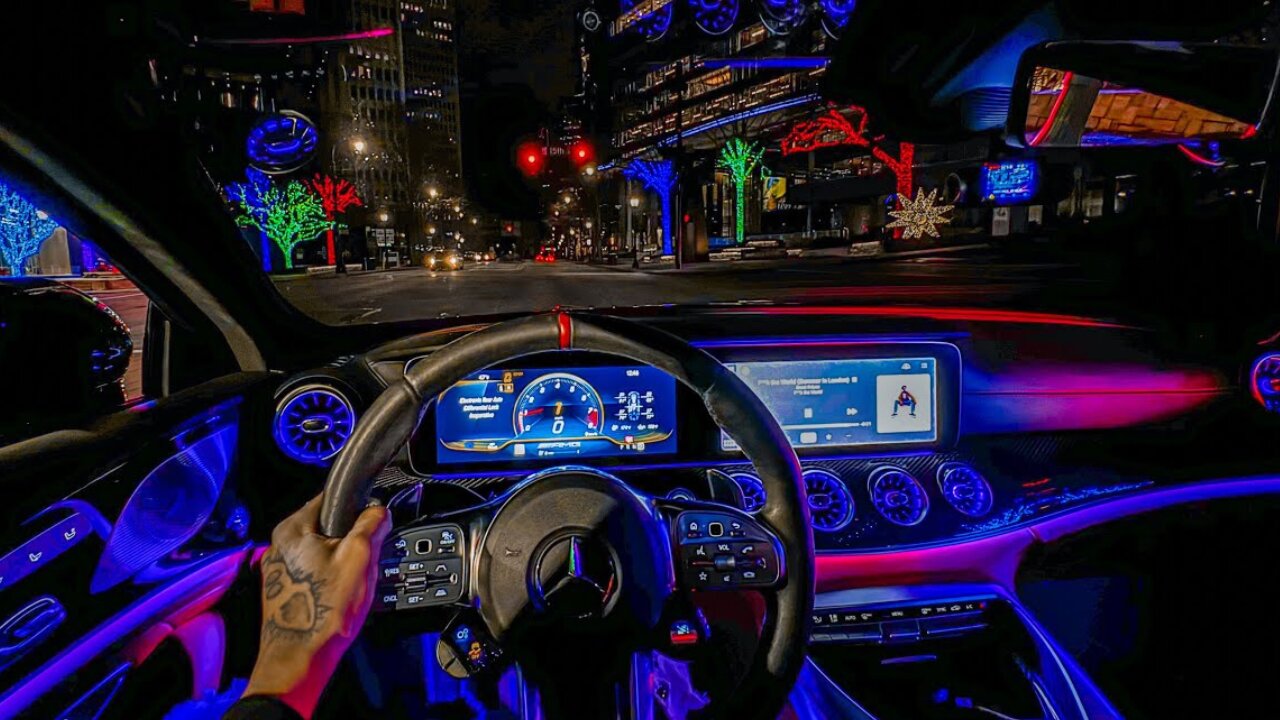 3AM DRIVE IN MURDERED OUT AMG GT63s POV DRIVE