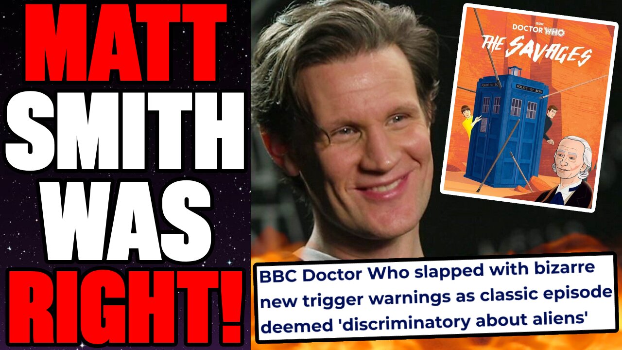 Doctor Who The Savages Animation Has TRIGGER WARNINGS! | Matt Smith Proven To Be Correct!