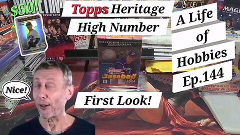 My 1st look at 2024 Topps Heritage High Number. These blasters are LOADED! e144