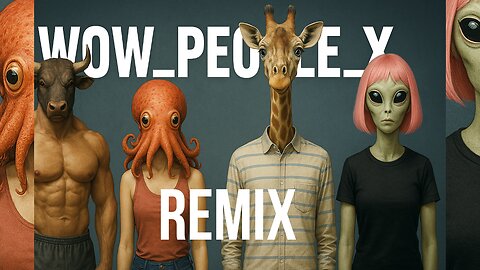 Remix of unusual people
