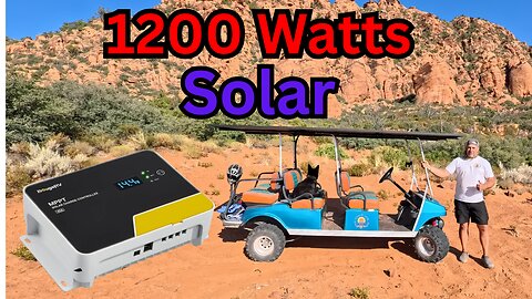 07 Club Car Solar Panel Installation (Part 2) Solar Controller Wiring