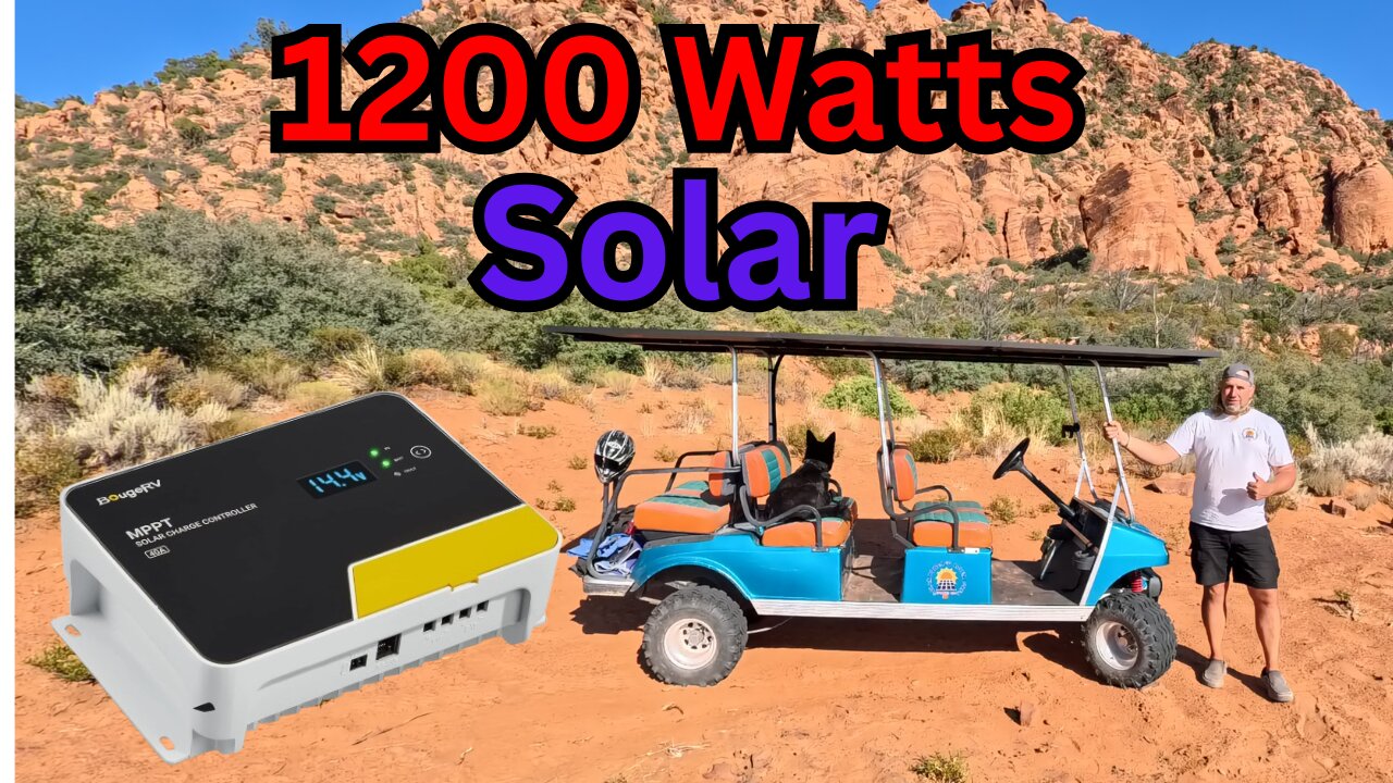 07 Club Car Solar Panel Installation (Part 2) Solar Controller Wiring