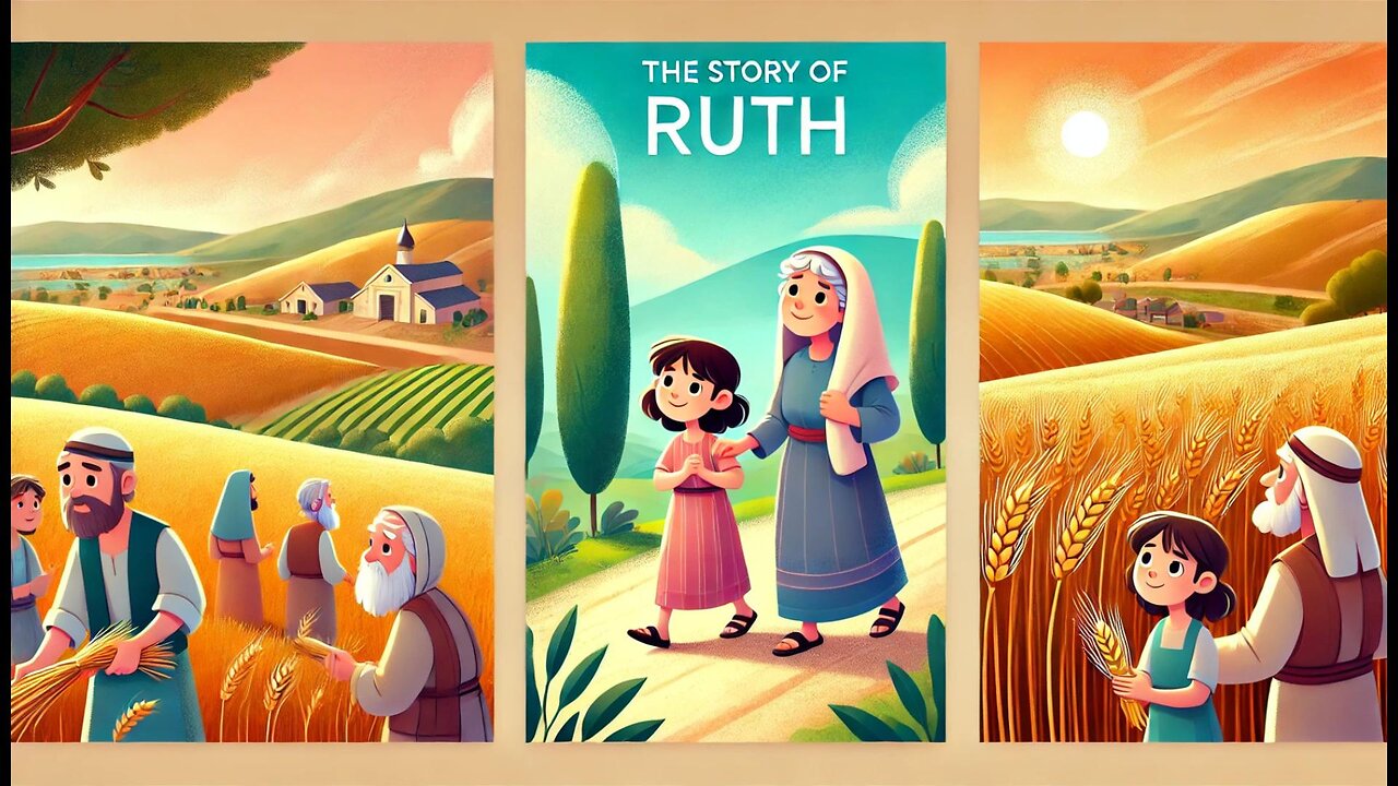 🌾 The Story of Ruth | A Beautiful Tale of Loyalty and Redemption 🌾