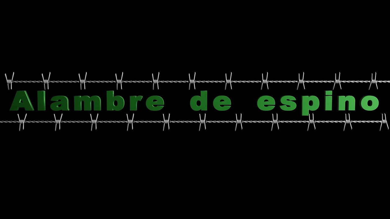 Alambre de espino. Soneto.