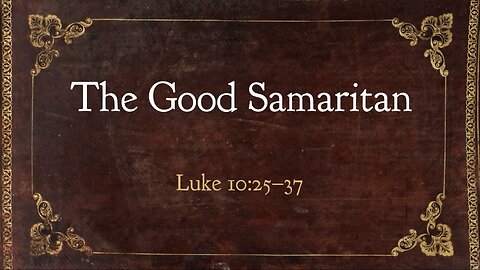 The Good Samaritan