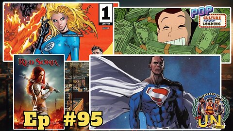 Red Sonja trailer | Anime Dominates | FF4 Sue Storm Girl Boss | DEI Superman cancelled