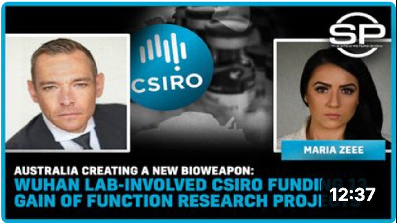 "Australian CSIRO Biolab Intensifies Gain of Function Research for New Bioweapon"