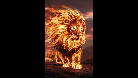 Fire lion