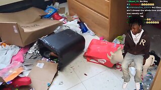 Rakai’s Room after a 4 Day Stay at Streamer University