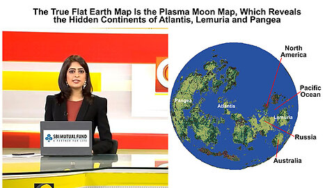 DAMAGE CONTROL by India’s ISRO to Hide Plasma Moon, Flat-Earth Map, Atlantis, Lemuria, Pangea & More