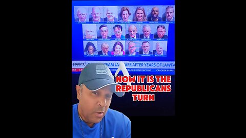 NOW IT IS THE REPUBLICANS' TURN