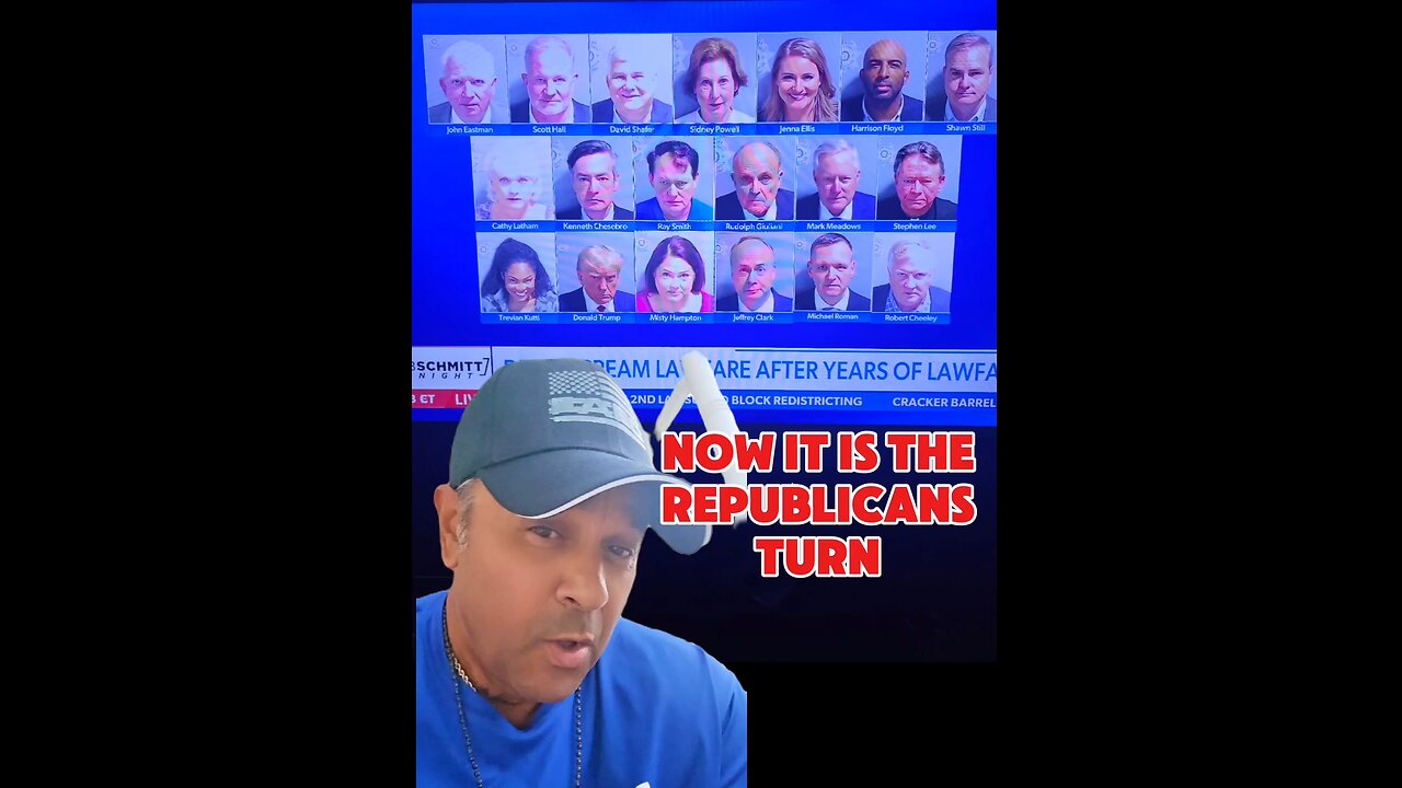 NOW IT IS THE REPUBLICANS' TURN