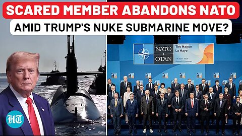 Scared NATO Member Abandons Alliance After Trump's Nuclear Submarine Move Against Russia?| US| Putin