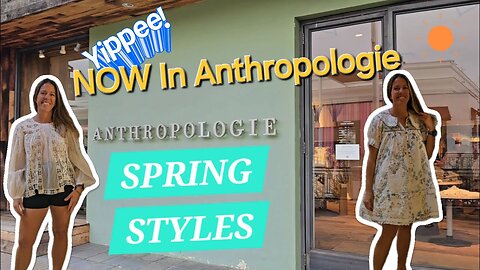 NOW In Anthropologie! Let’s shop =)