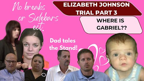 Pt. 3 Logan McQueary Takes the Stand-- Arizona vs. Elizabeth Johnson Where is Baby Gabriel...