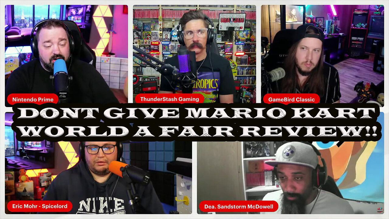 Council Of Nintentards Don’t Want People To Give A Fair Review Of Mario Kart World!!