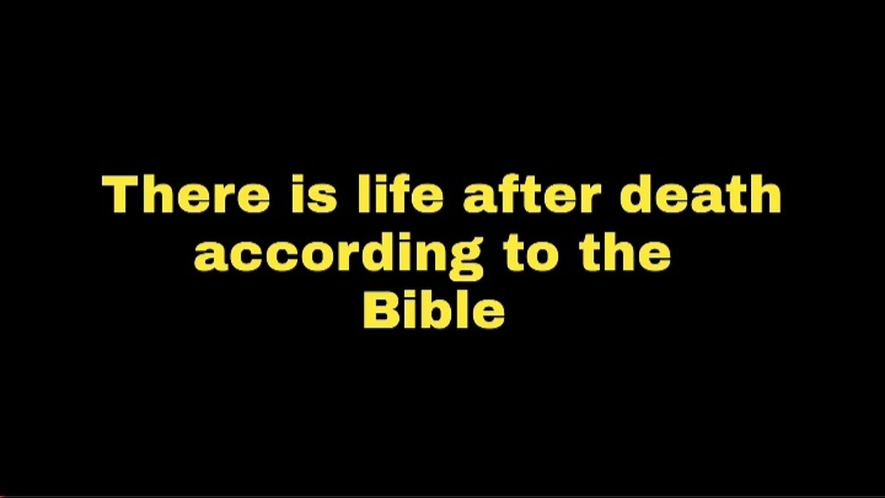 Life does not 🔚 with death