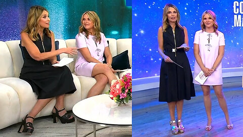 Savannah Guthrie and Jenna Bush May 23 2025