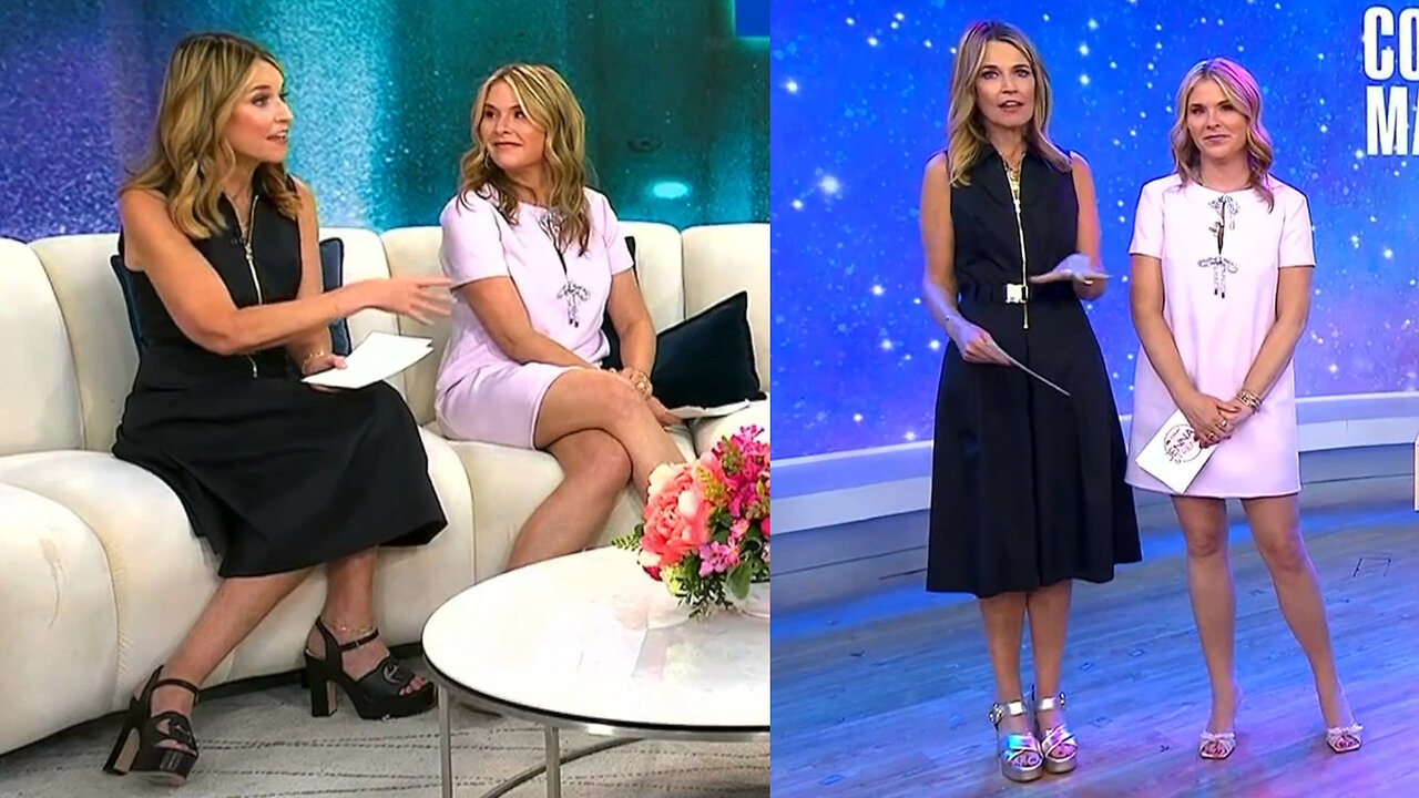 Savannah Guthrie and Jenna Bush May 23 2025