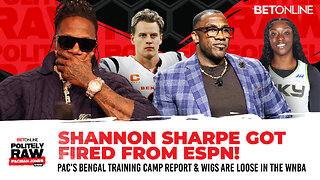 Pacman Jones' Bengals Camp Report Shannon Sharpe Fired & Wig Lost in WNBA Game! #politelyraw