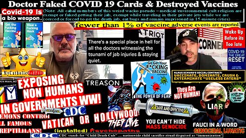 Dr. Kirk Moore "Criminal or American Hero? - Doctor Faked COVID 19 Cards & Destroyed Vaccines"